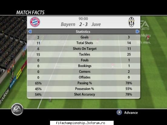 etapa viii termen: pana duminica 07.05.06 &nbsp; 2-3&nbsp; &nbsp; juventus