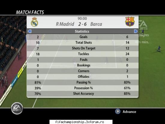 real madrid 2-6 barcelona etapa viii - termen: pana duminica 07.05.06