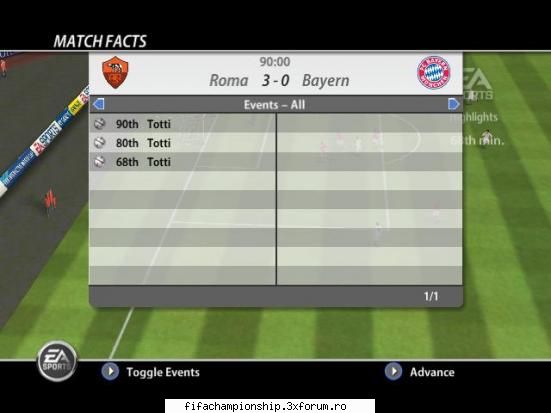 etapa xiv termen: pana duminica 28.05.06 roma bayern 3-0