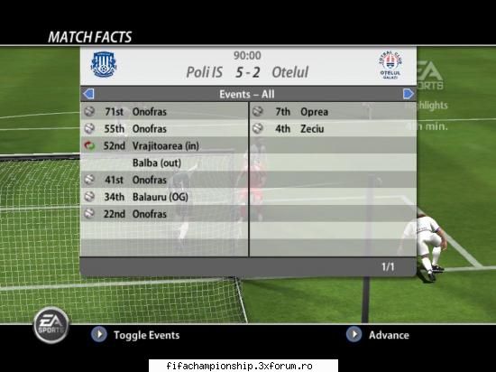 Etapa II - ce revenire otelul galati 2-5 poli iasi - Divizia A Burger