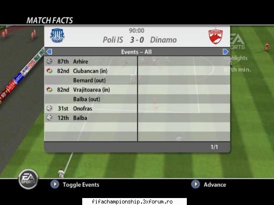 Etapa IV - poli iasi 3-0 dinamo - Divizia A Burger