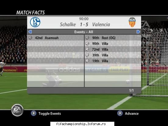 Etapa VII - termen: pana DUMINICA - Valencia vs Shalke04-5-1 - Seria A