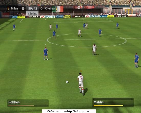 Etapa XXIV - AcMilan 8-0 Chelsea - Seria A