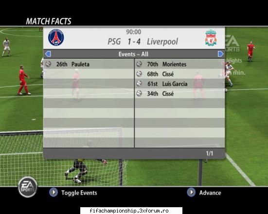 Etapa XXXII - Liverpool 4-1 PSG - Seria A