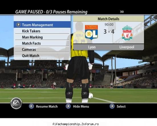 Etapa XXXVI - Liverpool 4-3 Lyon - Seria A